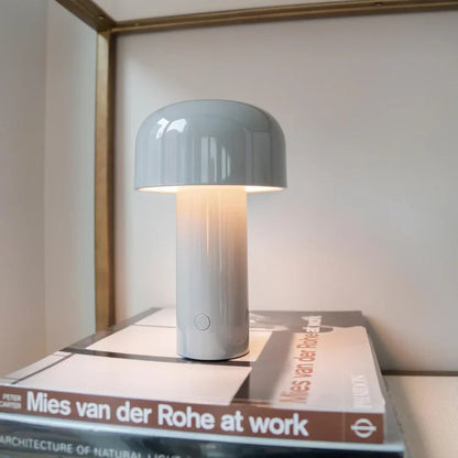 Tafellamp Retro met Paddenstoel Design Draadloos Dimbaar LED