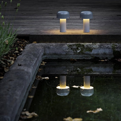 Tafellamp Retro met Paddenstoel Design Draadloos Dimbaar LED