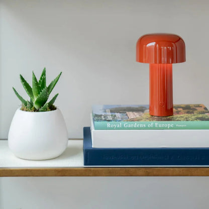 Tafellamp Retro met Paddenstoel Design Draadloos Dimbaar LED
