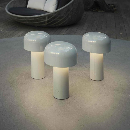 Tafellamp Retro met Paddenstoel Design Draadloos Dimbaar LED