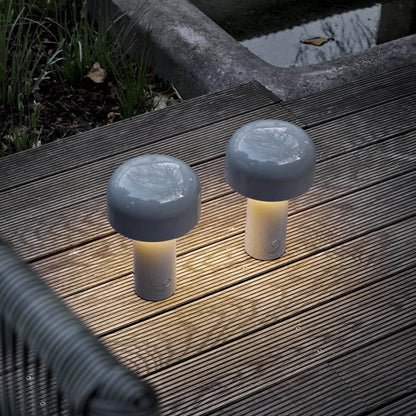 Tafellamp Retro met Paddenstoel Design Draadloos Dimbaar LED