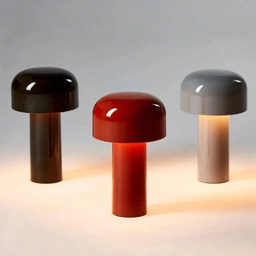 Tafellamp Retro met Paddenstoel Design Draadloos Dimbaar LED