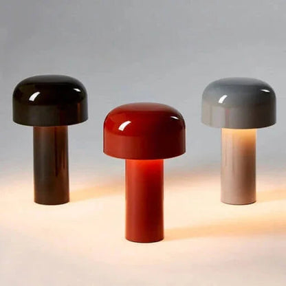 Tafellamp Retro met Paddenstoel Design Draadloos Dimbaar LED