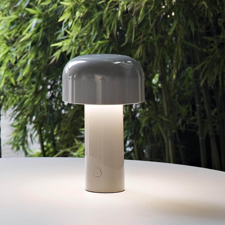 Tafellamp Retro met Paddenstoel Design Draadloos Dimbaar LED