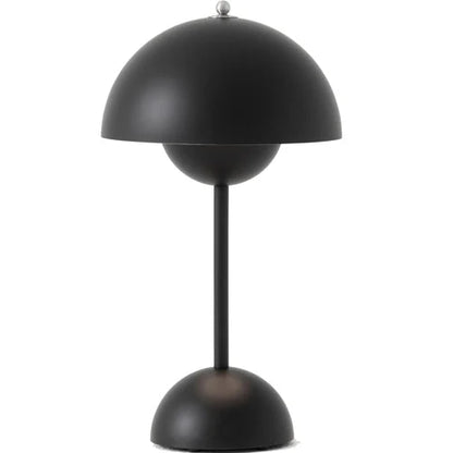 Tafellamp Retro met Paddenstoel Kap Dimbaar en Oplaadbaar