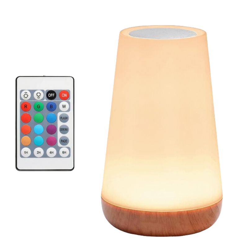 Tafellamp RGB met Touch Bediening en Afstandsbediening Dimbaar