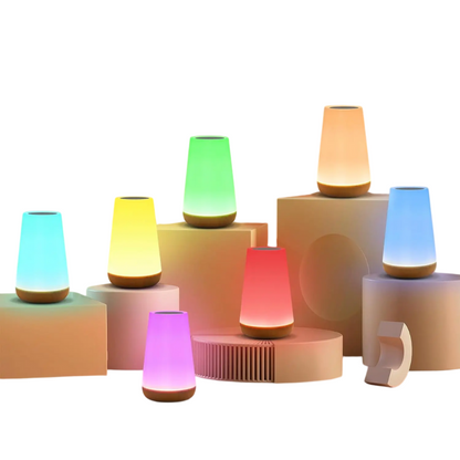 Tafellamp RGB met Touch Bediening en Afstandsbediening Dimbaar