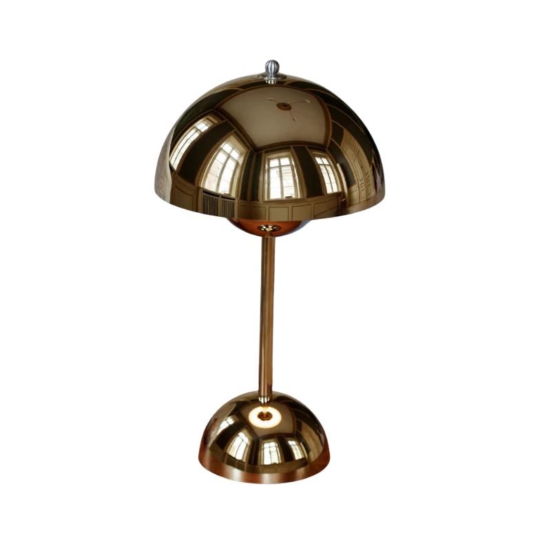 Tafellamp Scandinavisch met Bol Kap en Dimmerfunctie
