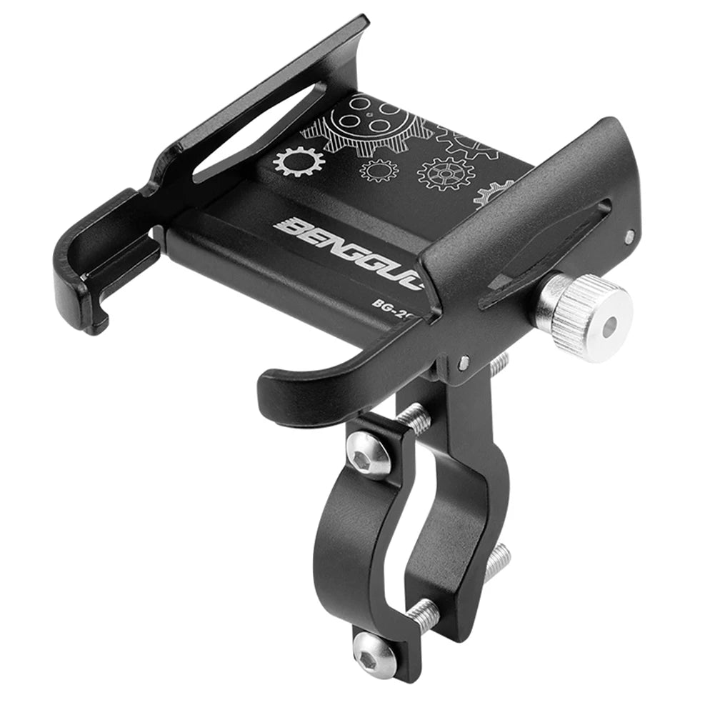 Telefoonhouder Fiets met 360° Rotatie en Stuurbevestiging voor Fiets en Motor