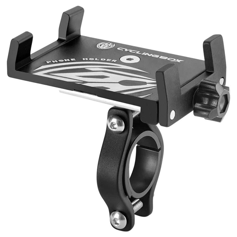 Telefoonhouder Fiets met 360° Rotatie en Stuurbevestiging voor Fiets en Motor