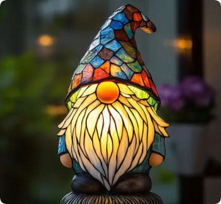 Tiffany Stijl Dieren Lamp LED Nachtlamp Hond Kat Glas-in-lood Look