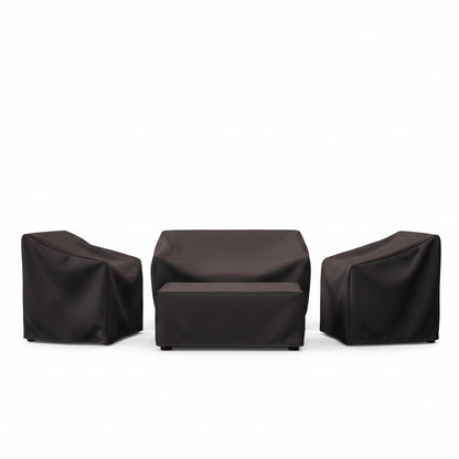 Tuinmeubelhoes voor Loungeset, Tafel en Stoelen met Trekkoord