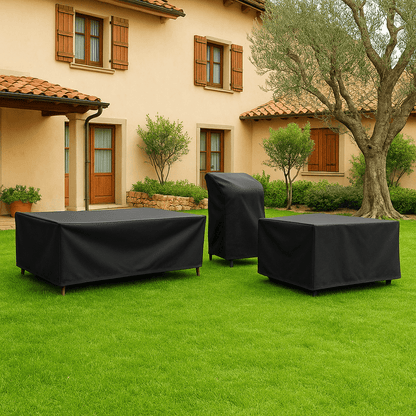 Tuinmeubelhoes voor Loungeset, Tafel en Stoelen met Trekkoord