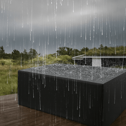 Tuinmeubelhoes voor Loungeset, Tafel en Stoelen met Trekkoord