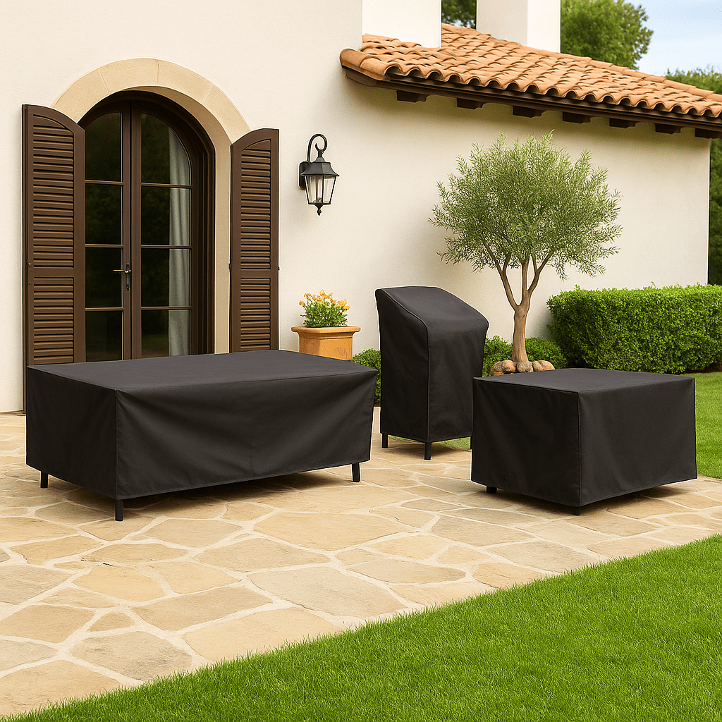 Tuinmeubelhoes voor Loungeset, Tafel en Stoelen met Weerbestendig Design