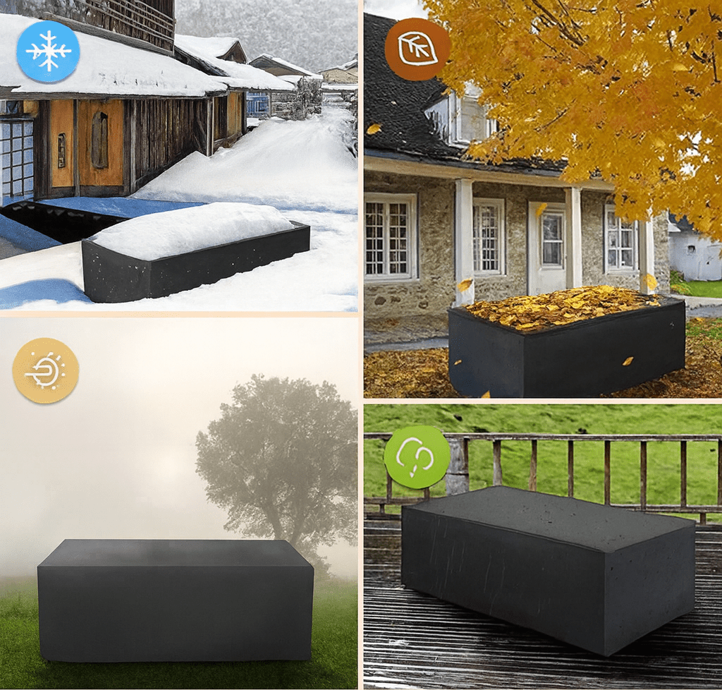 Tuinmeubelhoes voor Loungeset, Tafel en Stoelen met Weerbestendig Design