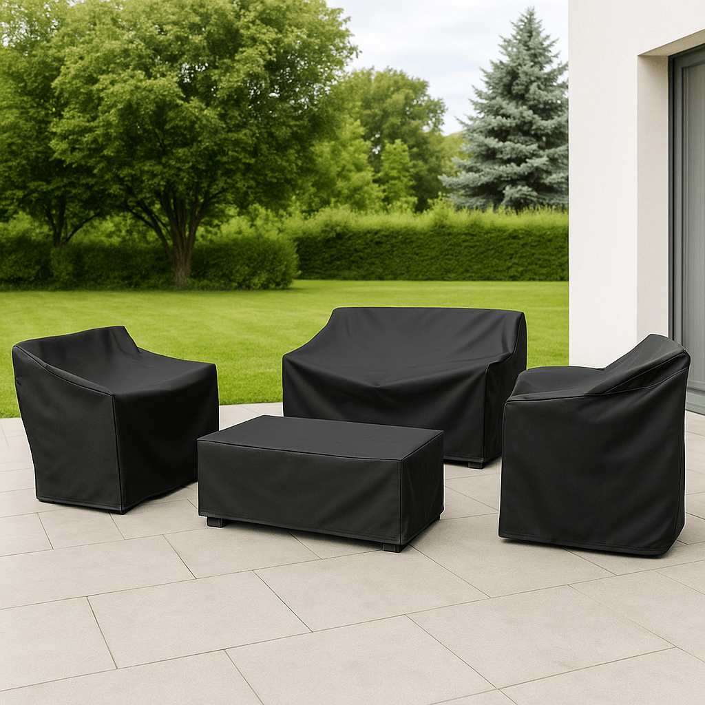 Tuinmeubelhoes voor Loungeset, Tafel en Stoelen met Weerbestendig Design