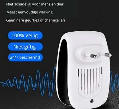 Ultrasone Ongediertebestrijder Stopcontact Verjager voor Muizen Muggen en Insecten