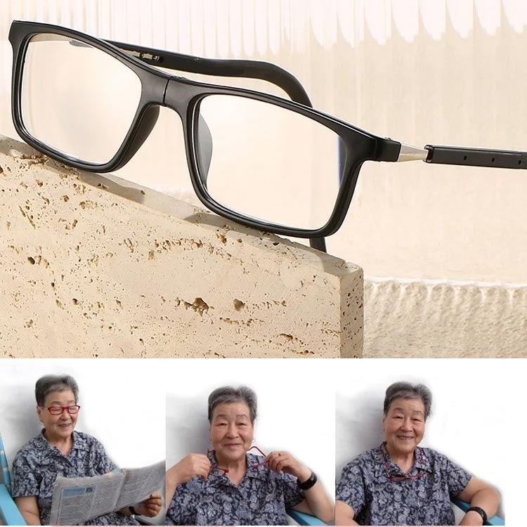 Unisex Leesbril Magnetisch met Nekkoord Anti Blauwlicht