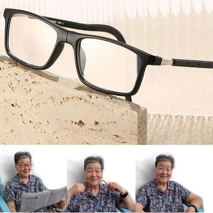 Unisex Leesbril Magnetisch met Nekkoord Anti Blauwlicht