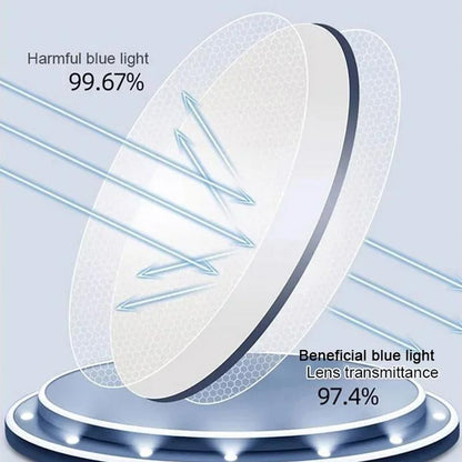 Unisex Leesbril Magnetisch met Nekkoord Anti Blauwlicht