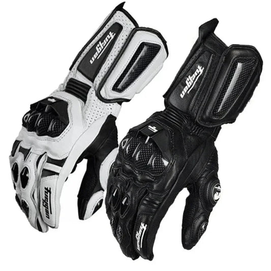 Unisex Motorhandschoenen met Koolstofvezel Bescherming en Touchscreen Functie