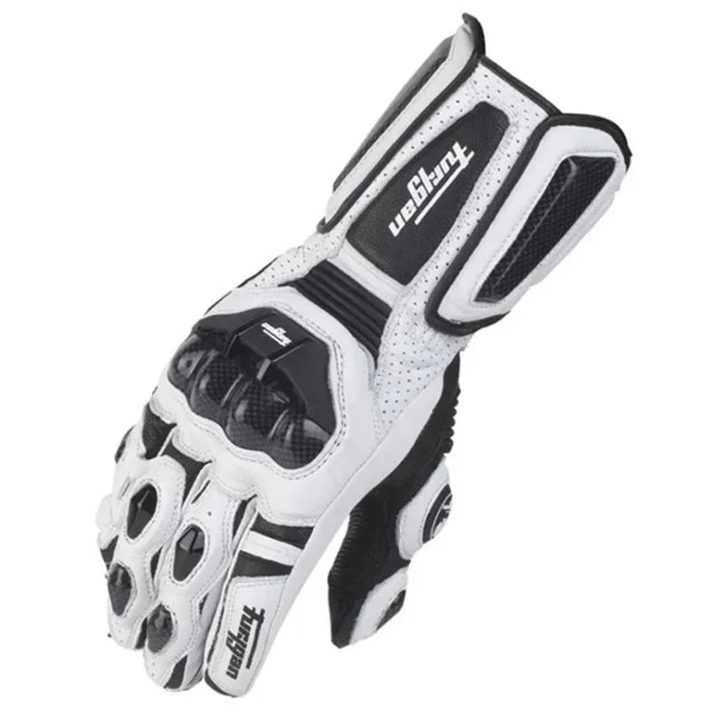 Unisex Motorhandschoenen met Koolstofvezel Bescherming en Touchscreen Functie
