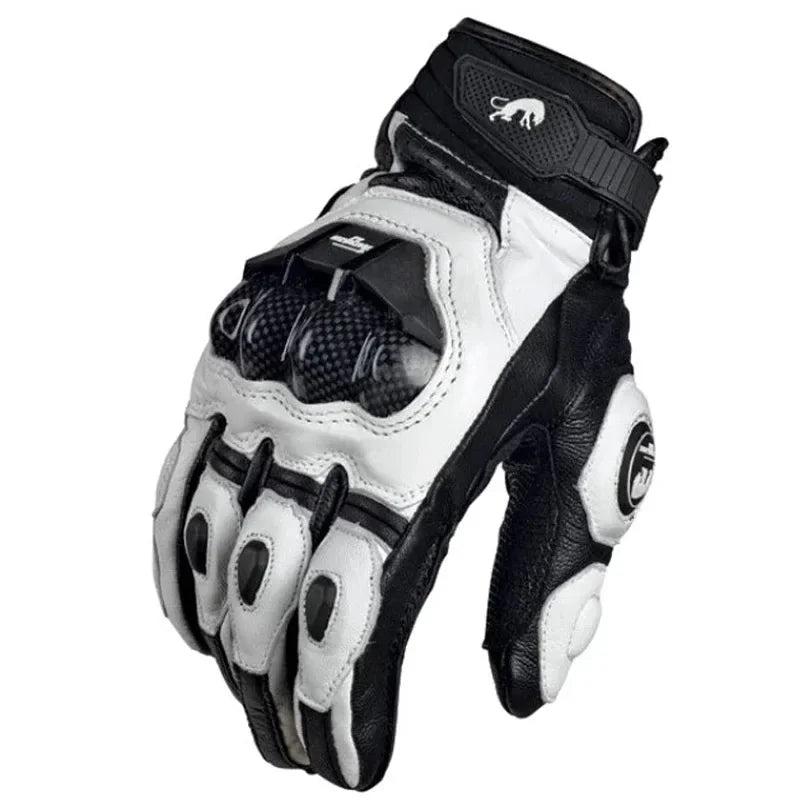 Unisex Motorhandschoenen met Koolstofvezel Bescherming en Touchscreen Functie