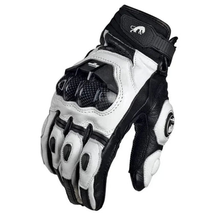 Unisex Motorhandschoenen met Koolstofvezel Bescherming en Touchscreen Functie
