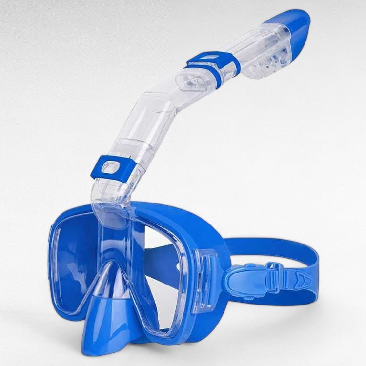 Unisex Snorkelmasker Opvouwbaar met Droge Snorkel en Panoramisch Zicht