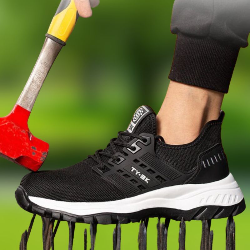 Unisex Veiligheidsschoenen met Stalen Neus en Antislipzool