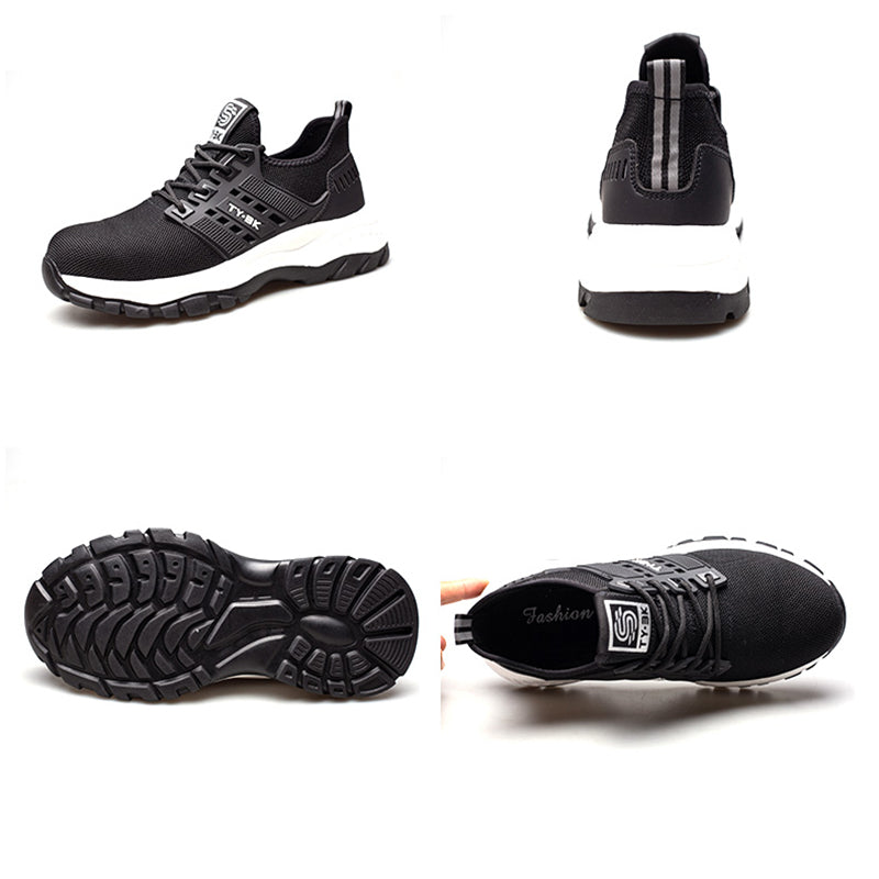 Unisex Veiligheidsschoenen met Stalen Neus en Antislipzool