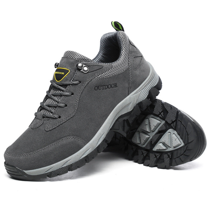 Unisex Wandelschoenen met Brede Teenbox en Profielzool voor Outdoor