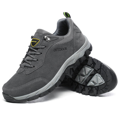 Unisex Wandelschoenen met Brede Teenbox en Profielzool voor Outdoor