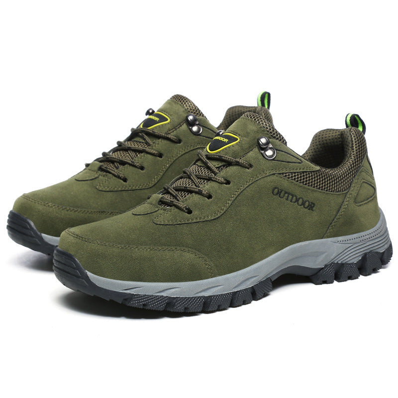 Unisex Wandelschoenen met Brede Teenbox en Profielzool voor Outdoor