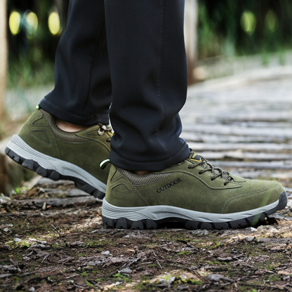Unisex Wandelschoenen met Brede Teenbox en Profielzool voor Outdoor