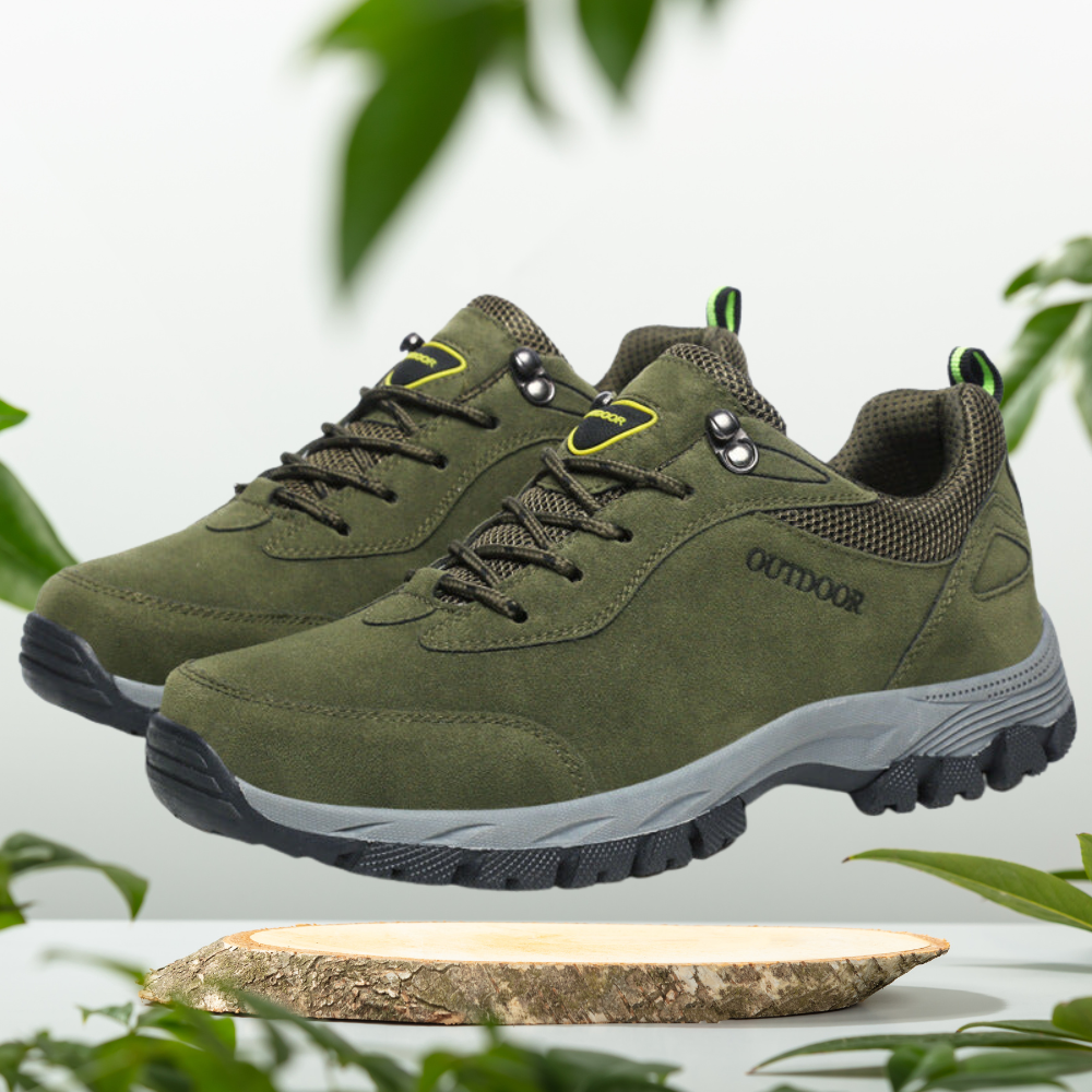Unisex Wandelschoenen met Brede Teenbox en Profielzool voor Outdoor