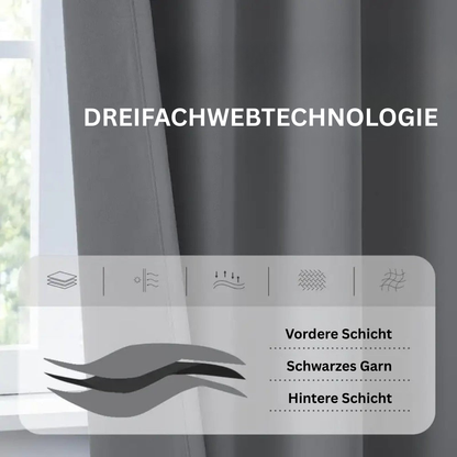 Verduisteringsgordijnen met Thermo-Isolatie en Geluidsdempende Werking
