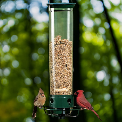 Vogelvoederhuisje Eekhoorndicht met Draaiende Zitplaats en 4 Voederopeningen