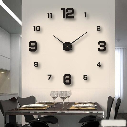 Wandklok Groot Modern Decoratief Artistiek Design Quartz Uurwerk