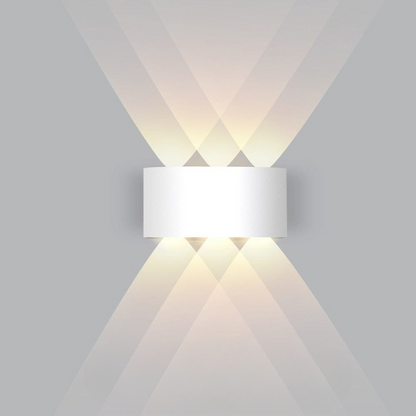 Wandlamp Buiten Modern LED met Up en Down Verlichting