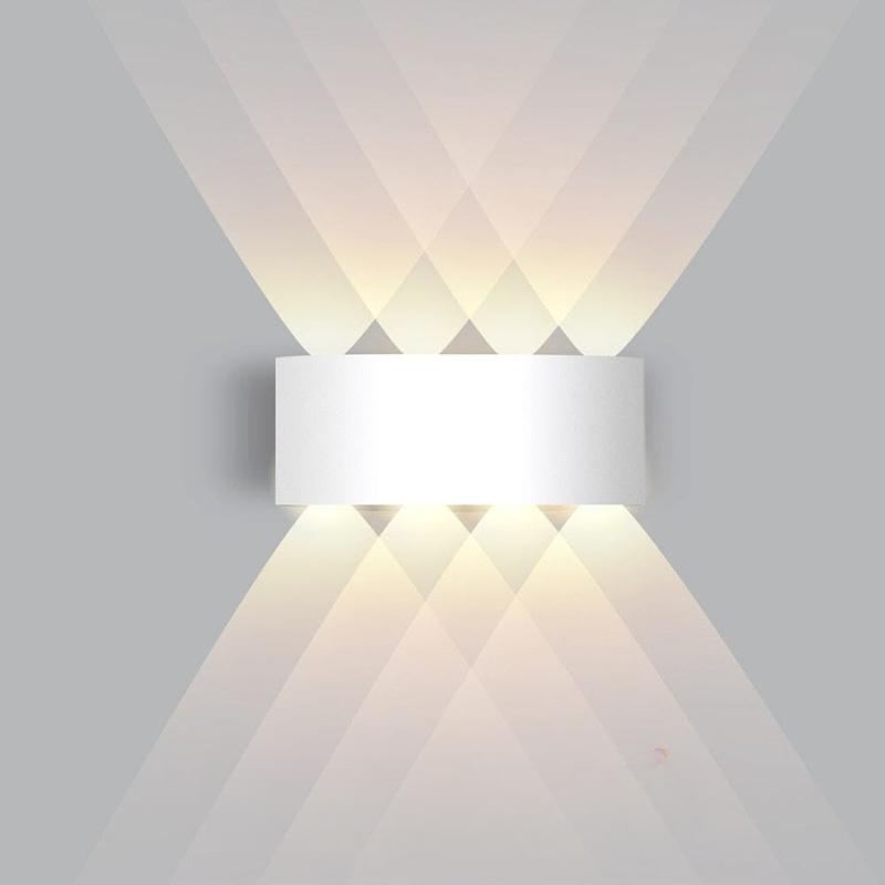 Wandlamp Buiten Modern LED met Up en Down Verlichting