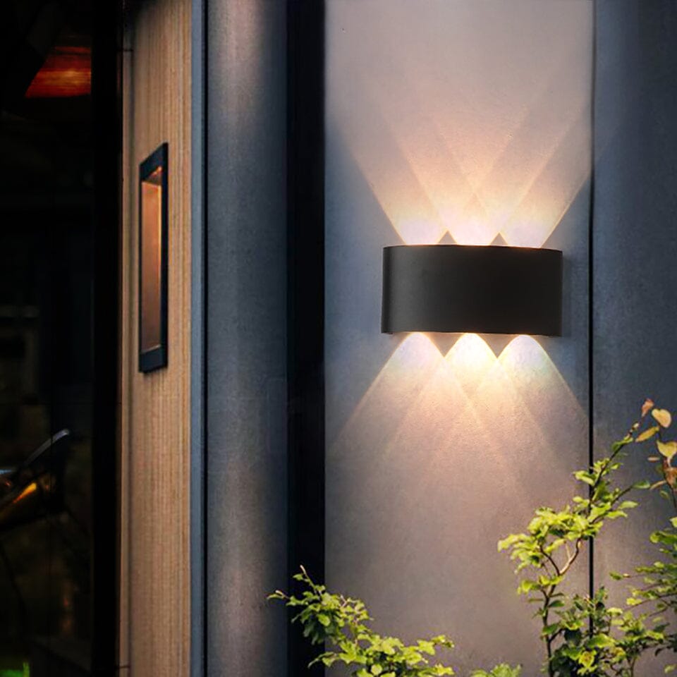 Wandlamp Buiten Modern LED met Up en Down Verlichting
