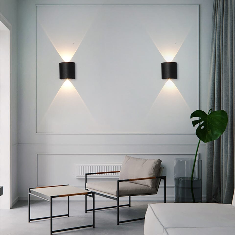 Wandlamp Buiten Modern LED met Up en Down Verlichting