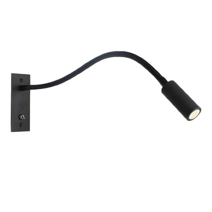 Wandlamp Leeslamp met Flexibele Gooseneck Arm en Geïntegreerde LED