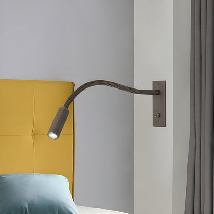 Wandlamp Leeslamp met Flexibele Gooseneck Arm en Geïntegreerde LED