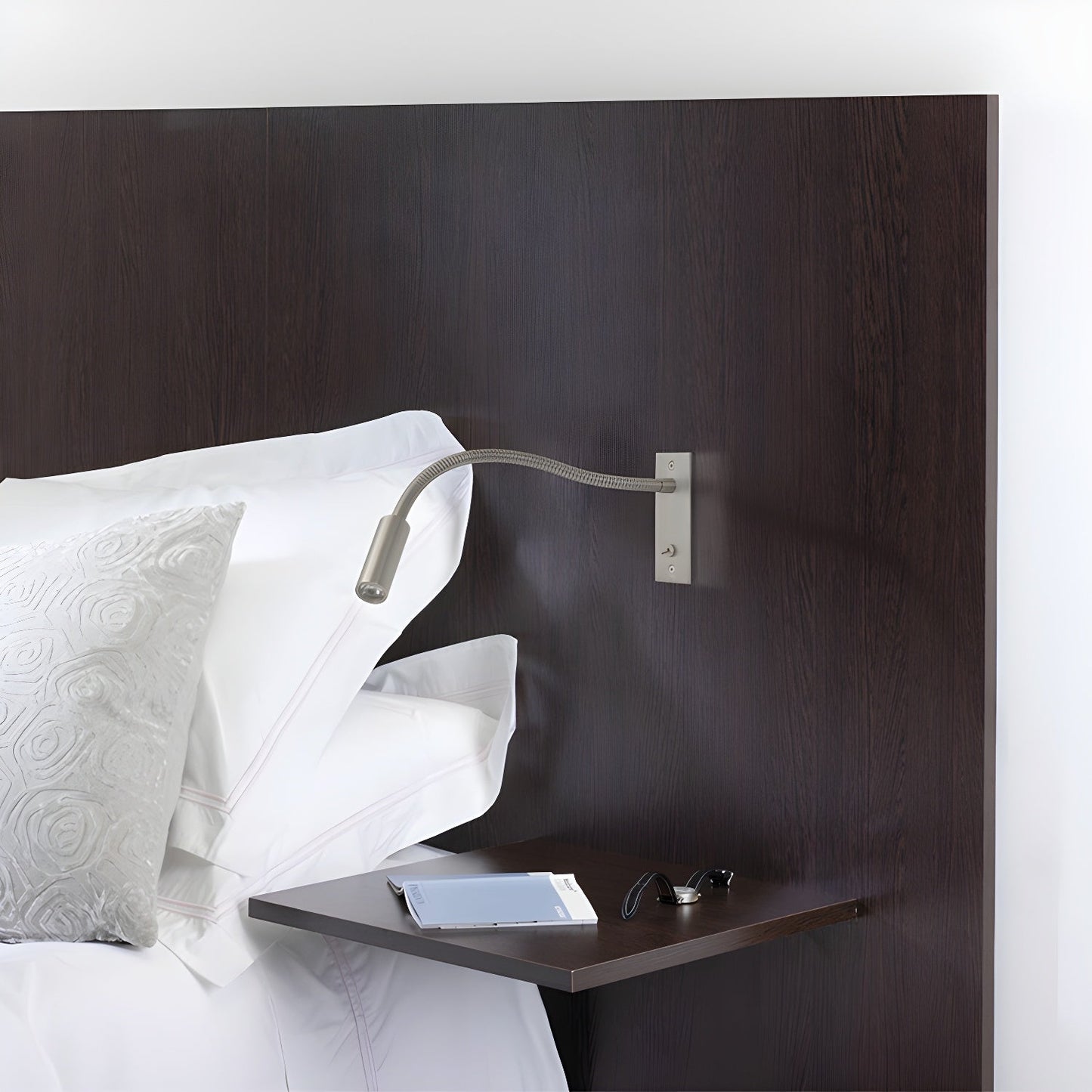 Wandlamp Leeslamp met Flexibele Gooseneck Arm en Geïntegreerde LED