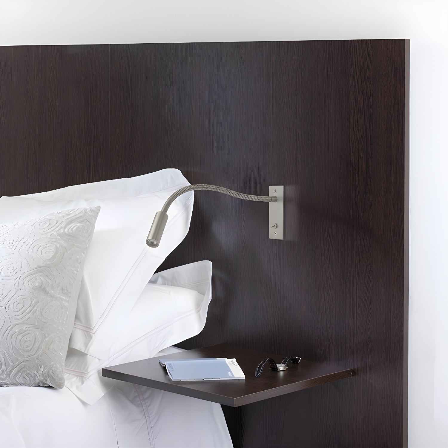 Wandlamp Leeslamp met Flexibele Gooseneck Arm en Geïntegreerde LED