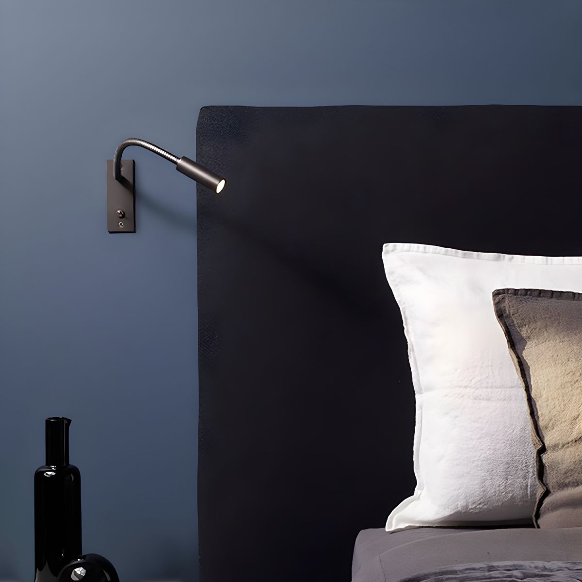 Wandlamp Leeslamp met Flexibele Gooseneck Arm en Geïntegreerde LED
