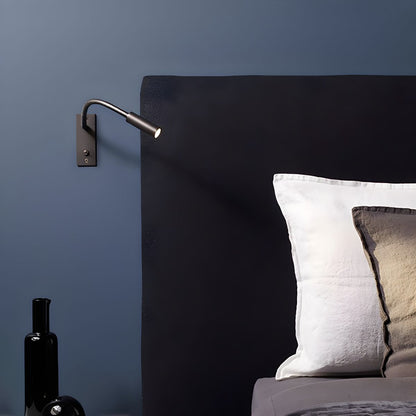 Wandlamp Leeslamp met Flexibele Gooseneck Arm en Geïntegreerde LED